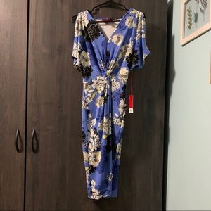Jennifer Lopez Kimono Twist Front Dress